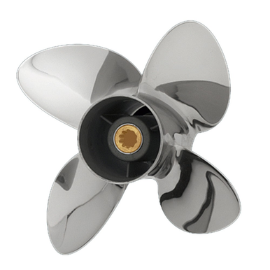 Yamaha 20-30hp Surf Life Saving 4 Blade Stainless Steel Propeller - PowerTech SRA4R9PYM30 - Clearance